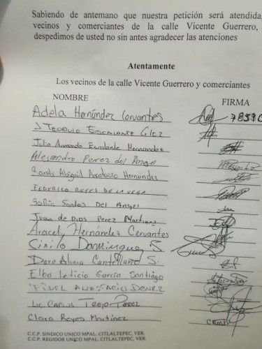 Habitantes de Citlaltépetl piden se abra la calle (5)