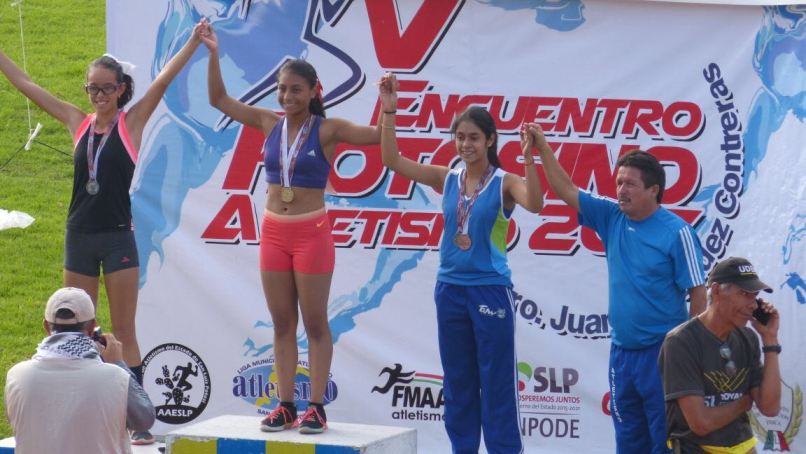Tamaulipecos arrasan en el Encuentro Potosino de Atletismo. (4)