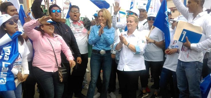 Arranca campaña Alma Laura Amparán