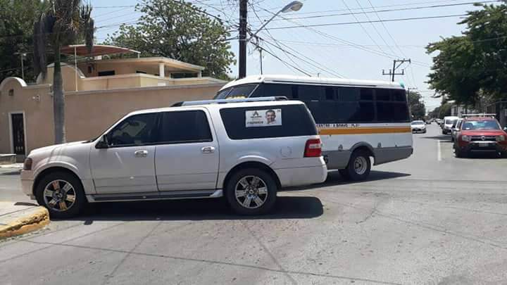 Choca candidato del PRI al Senado en Ciudad Victoria (1)