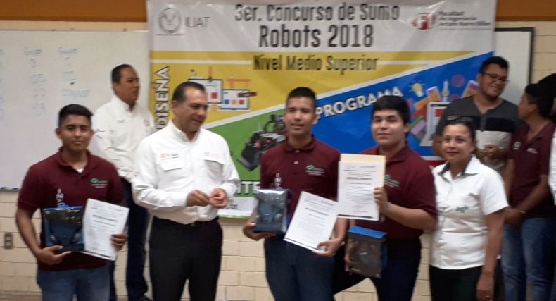 Conalep Tampico gana 1er lugar del torneo de robót (2)