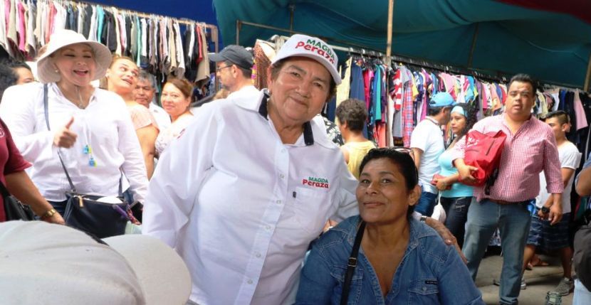 Refrenda Magda Peraza apoyo a comerciantes sobre (1)