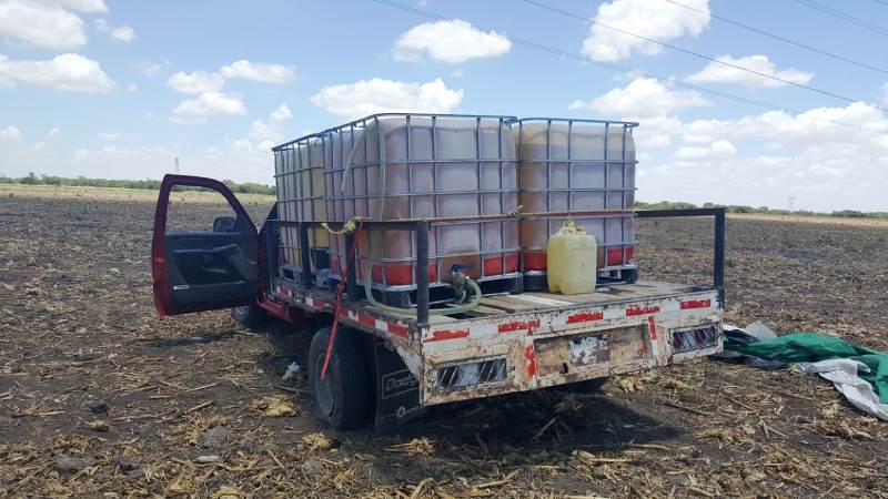 Asegura Policía Estatal 5 mil 400 lit