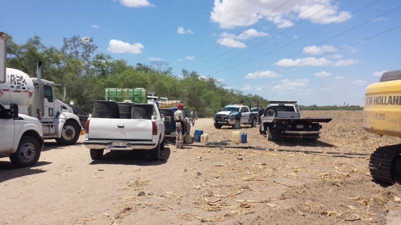 Asegura Policía Estatal 5 mil 400 litr