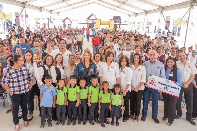 DIF-062-2018.-Mariana Gómez da inicio a las actividades del quinto CECUDI en Tamaulipas (8)