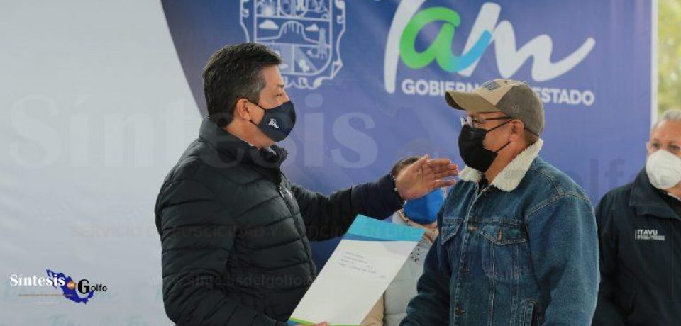 Entrega Gobierno de Francisco Cabeza de Vaca más 6 mil escrituras a familias tamaulipecas.