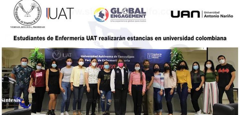 Estudiantes de Enfermería UAT realizarán estancias en universidad colombiana