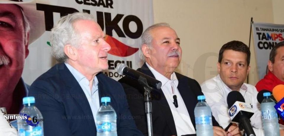 César Verástegui es el gobernador ideal de Tamaulipas: Santiago Creel