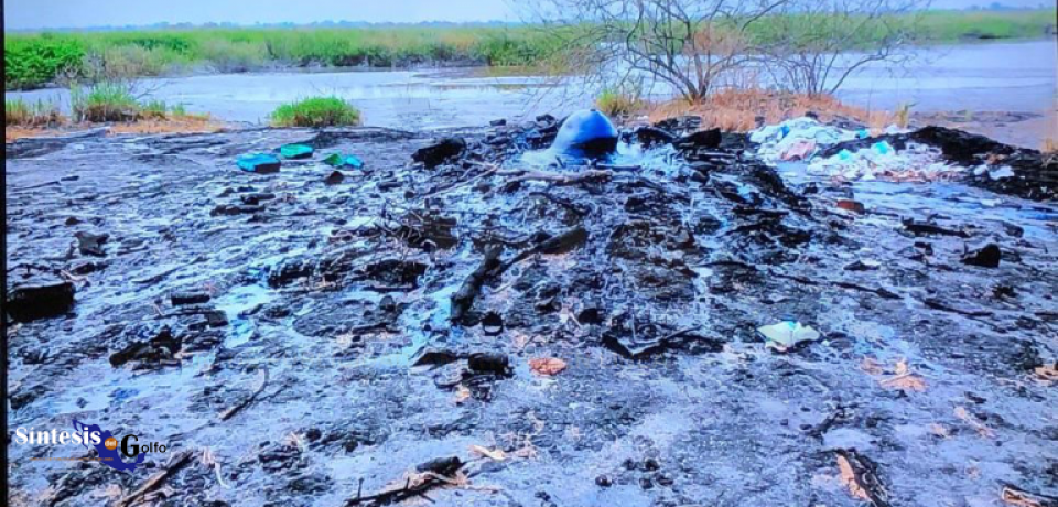 Gobierno de Altamira solicita a PEMEX labores de remediación en áreas afectadas por fugas de crudo