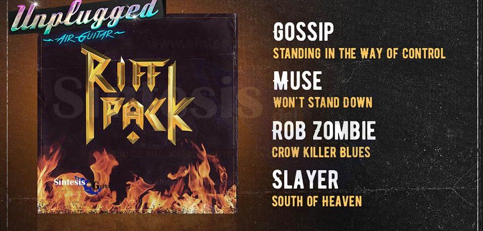 Gossip, Muse, Rob Zombie y Slayer protagonizan el nuevo ‘Riff Pack’ de Unplugged, que se lanza la próxima semana