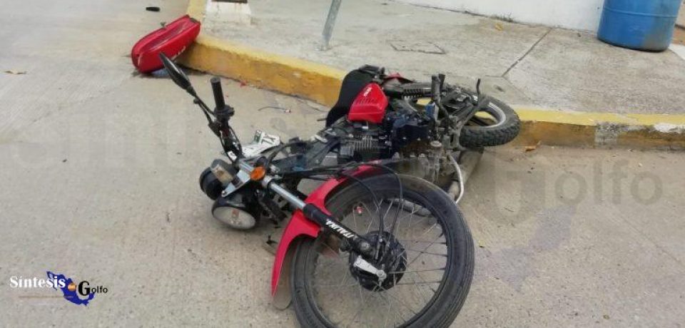 Incrementan 35% accidentes de motociclistas en Altamira