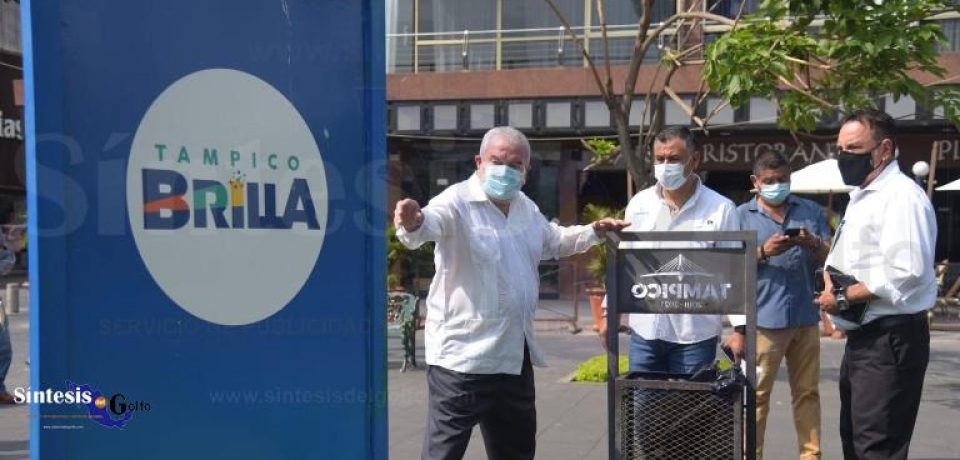 Participa Iniciativa Privada en el embellecimiento urbano de Tampico