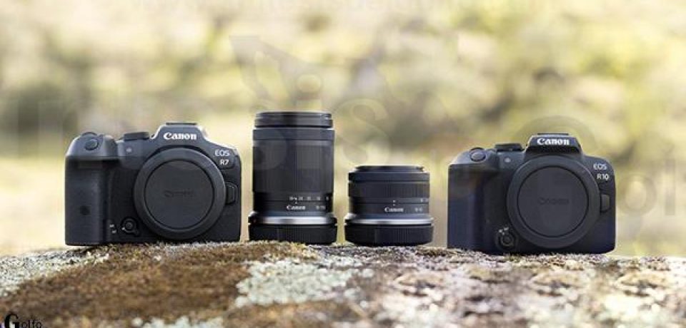 Canon anuncia la EOS R7 y la EOS R10, las primeras cámaras de la serie R con sensor de imagen APS-C