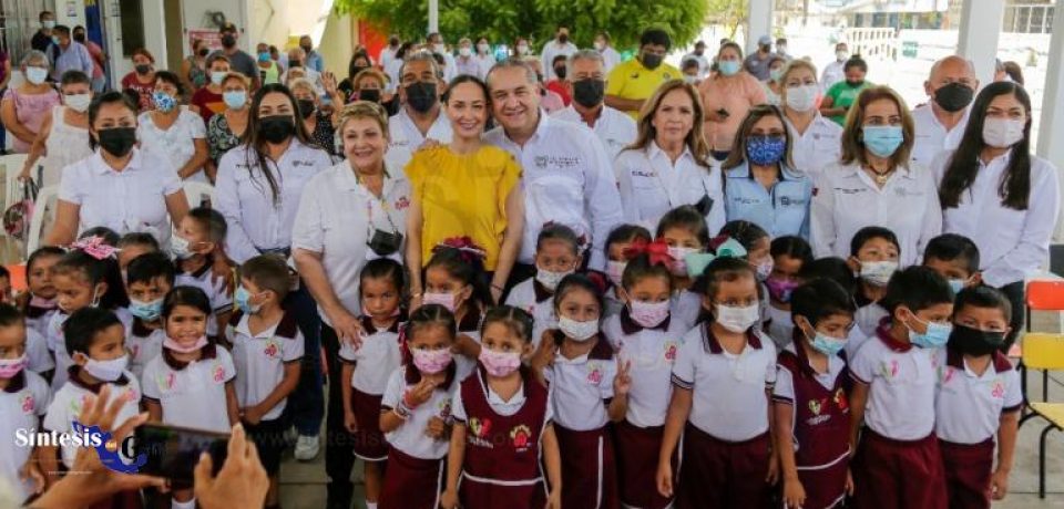 Con obra pública se lleva esperanza a las escuelas de Ciudad Madero 