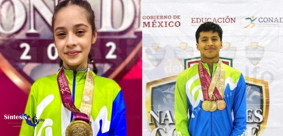 Dos medallas de oro para Tamaulipas en luchas asociadas y natación.