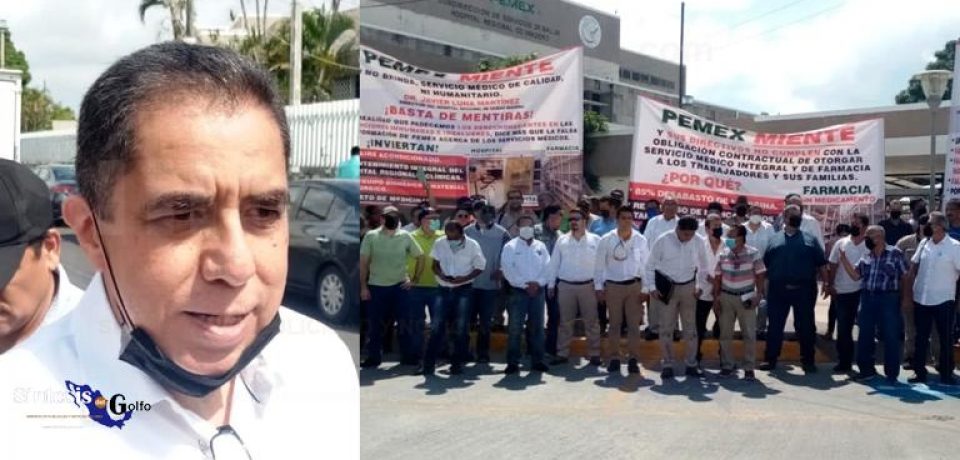 Denuncian desabasto de medicinas y escasez de médicos en el Hospital Regional de Pemex