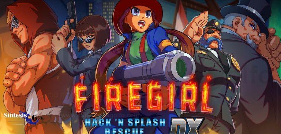 Firegirl: Hack ‘n Splash Rescue DX llega a consolas el 22 de junio, totalmente renovado