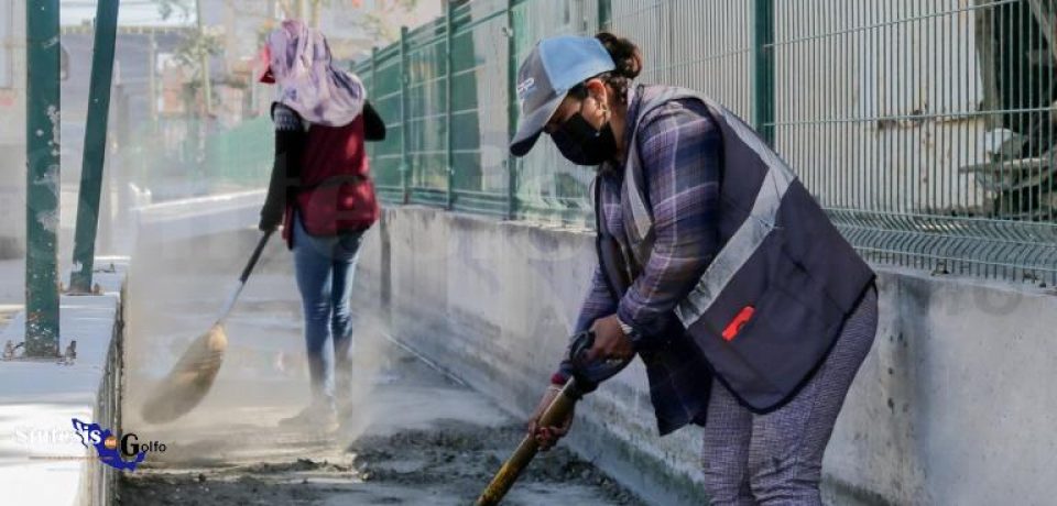 Permanente programa de limpieza en drenes pluviales de Ciudad Madero