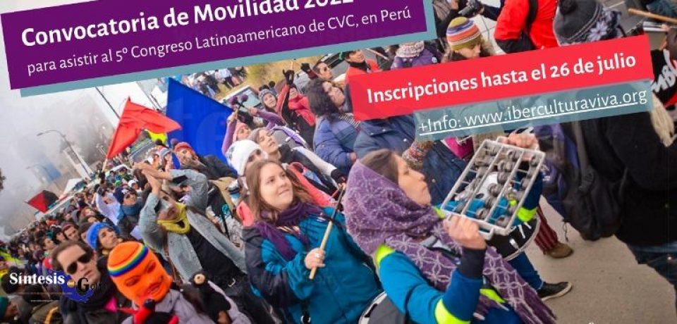 IberCultura Viva lanza convocatoria para asistir al 5º Congreso Latinoamericano de Cultura Viva Comunitaria en Perú