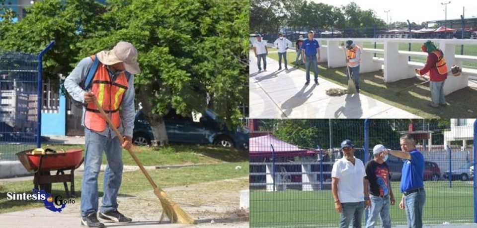 Encabeza Chucho Nader jornadas de limpieza en Tancol y Zona Norte