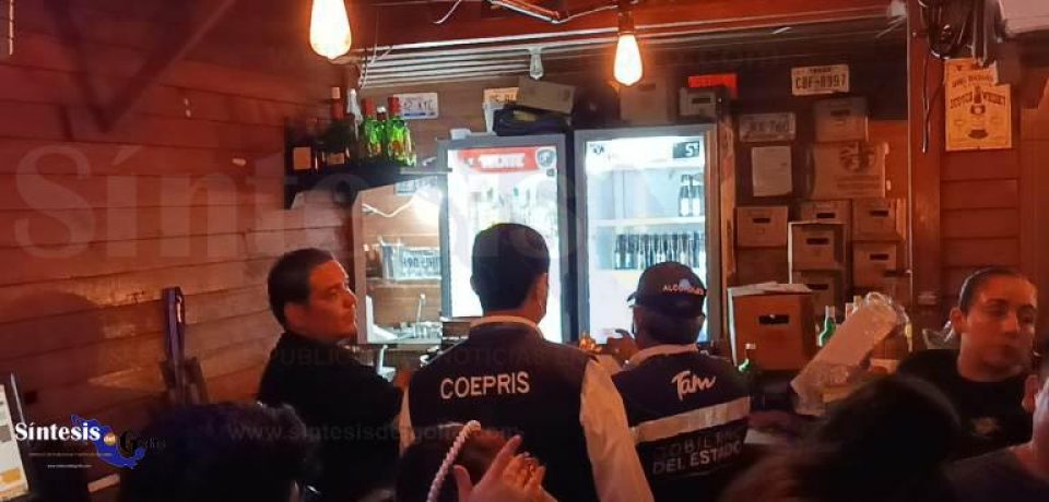 Inicia operativo de inspección de bares y cantinas en ciudad Victoria