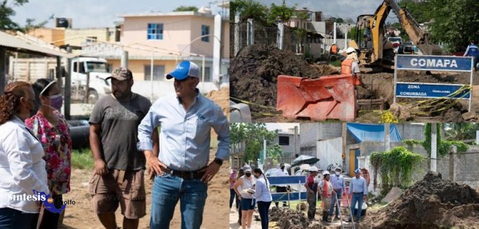 Comapa da solución a problema de drenaje en la colonia Emiliano Zapata de Ciudad Madero
