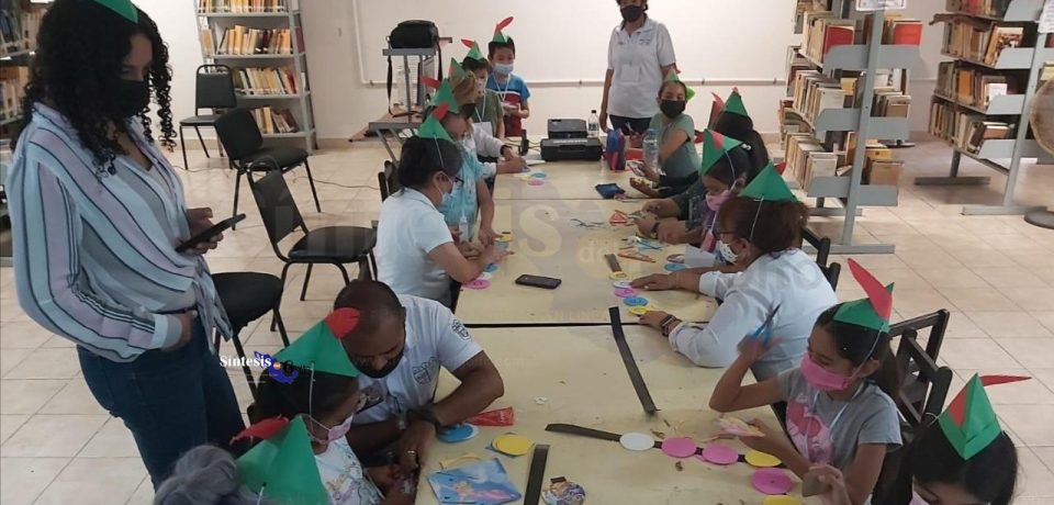Concluye taller “Mis Vacaciones 2022” en la Biblioteca Municipal de Ciudad Madero