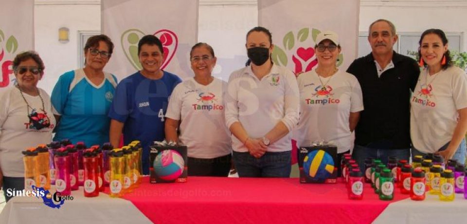Realiza DIF Madero torneo de Cachibol para Adultos Mayores