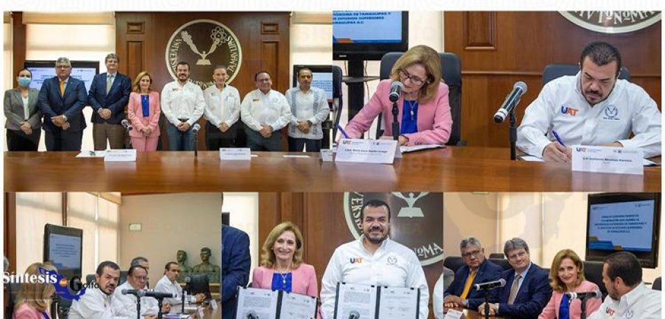 La UAT y el IEST Anáhuac firman convenio de colaboración