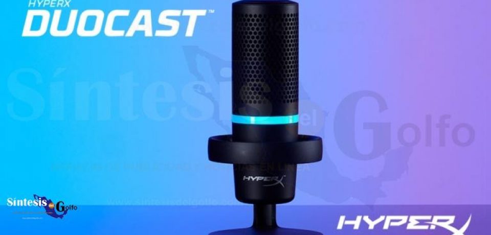 HyperX anuncia el nuevo micrófono DuoCast.