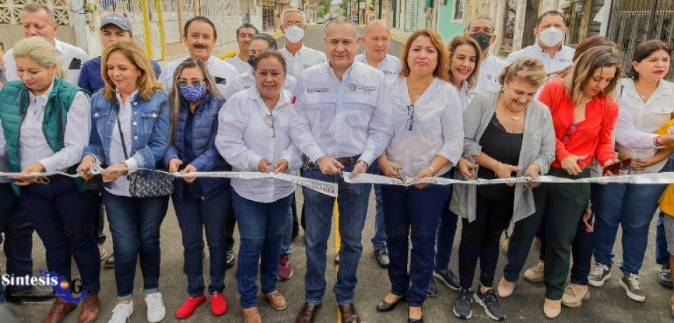 Bienestar y desarrollo en Ciudad Madero con más obras de pavimentación 