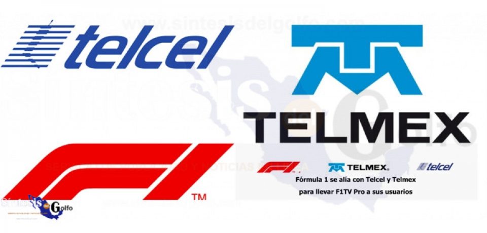 Fórmula 1 se alía con Telcel y Telmex