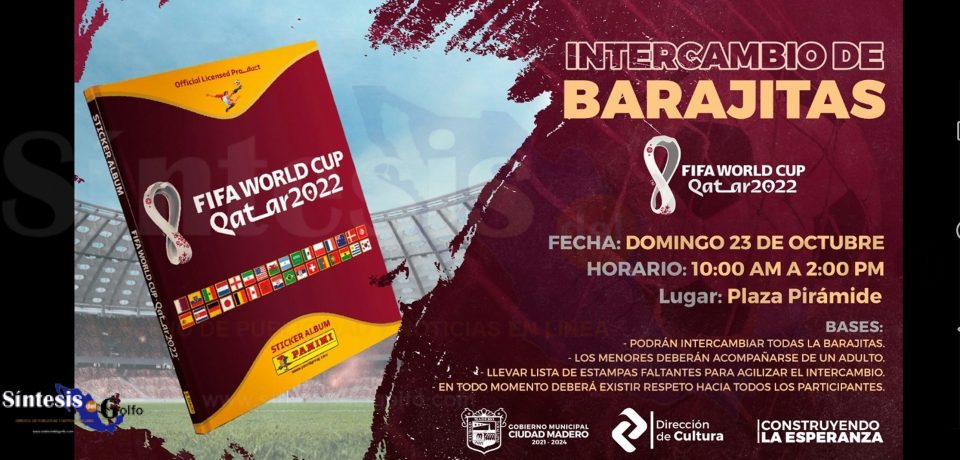 Gobierno de Ciudad Madero Invita al Intercambio de Barajitas del Álbum Panini