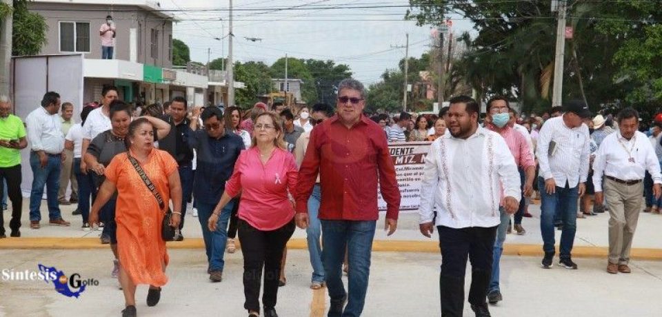 Gobierno de Altamira fortalece la pavimentación en la zona Miramar