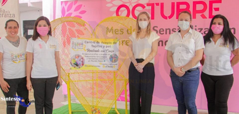 Invita DIF Madero a donar tapitas para la lucha contra el cáncer