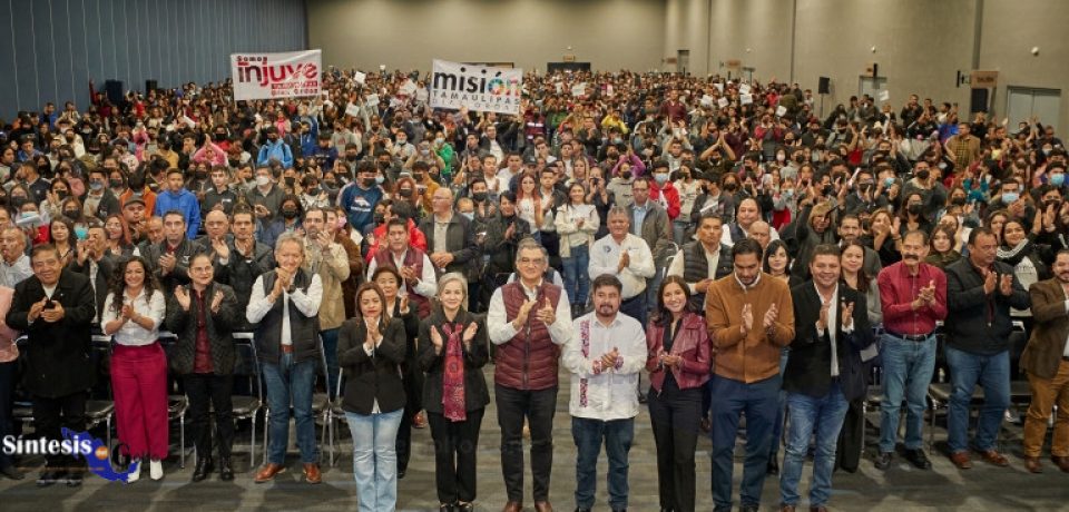 Invita el Gobernador a jóvenes a sumarse a la transformación de Tamaulipas