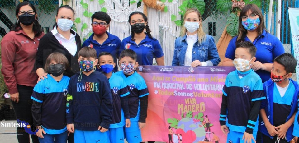 Convoca DIF Madero a unirse al Día Municipal del Servicio Voluntario