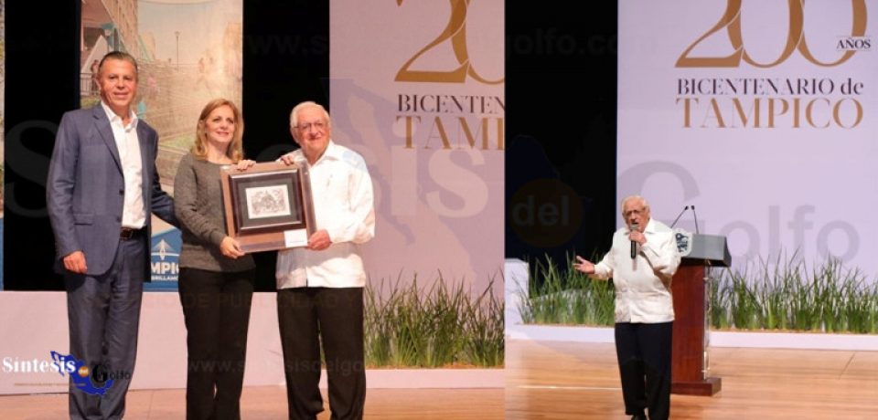 Rumbo al Bicentenario, destaca el escritor Armando Fuentes Aguirre el desarrollo, limpieza y seguridad que ofrece Tampico al turismo