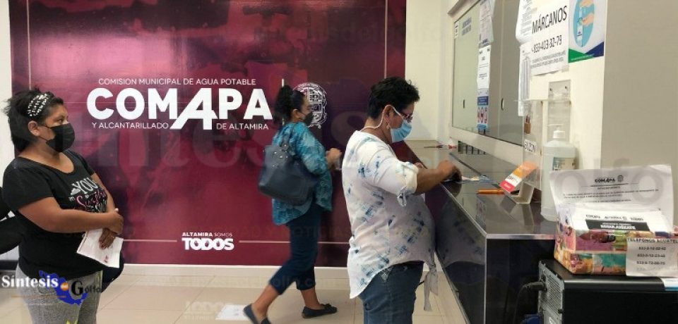 Ofrece COMAPA Altamira importantes descuentos por el Buen Fin