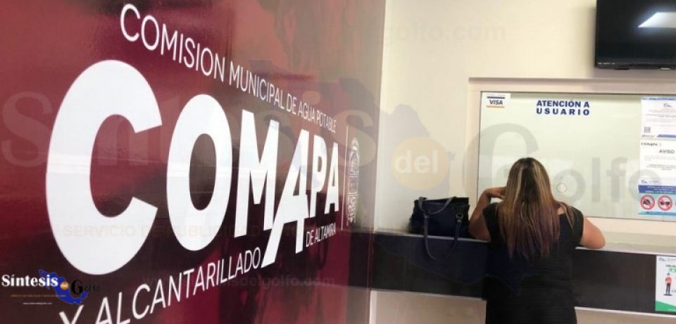 Ofrece COMAPA Altamira programa “Regularízate”
