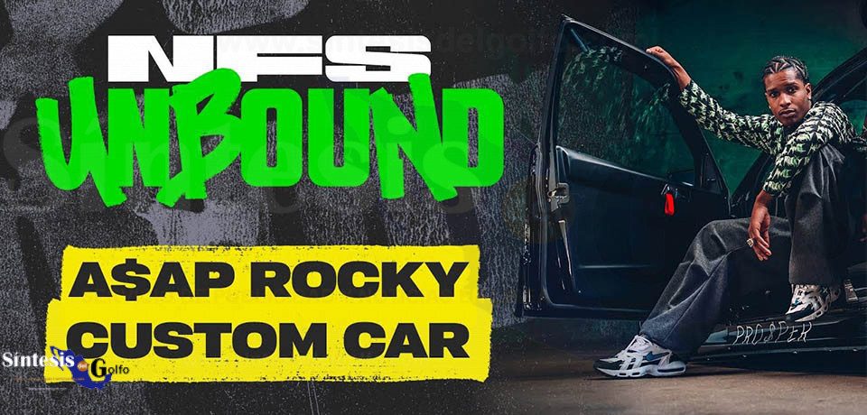 Need For Speed Unbound y A$AP Rocky presentan en la vida real su personalizado Mercedes 190 E