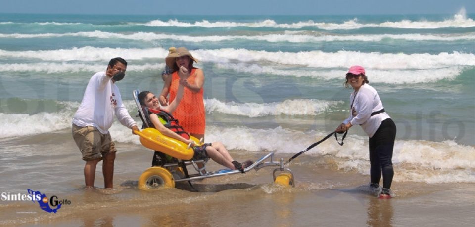 Más de 450 personas con discapacidad atendidas por el DIF Madero en Playa Incluyente