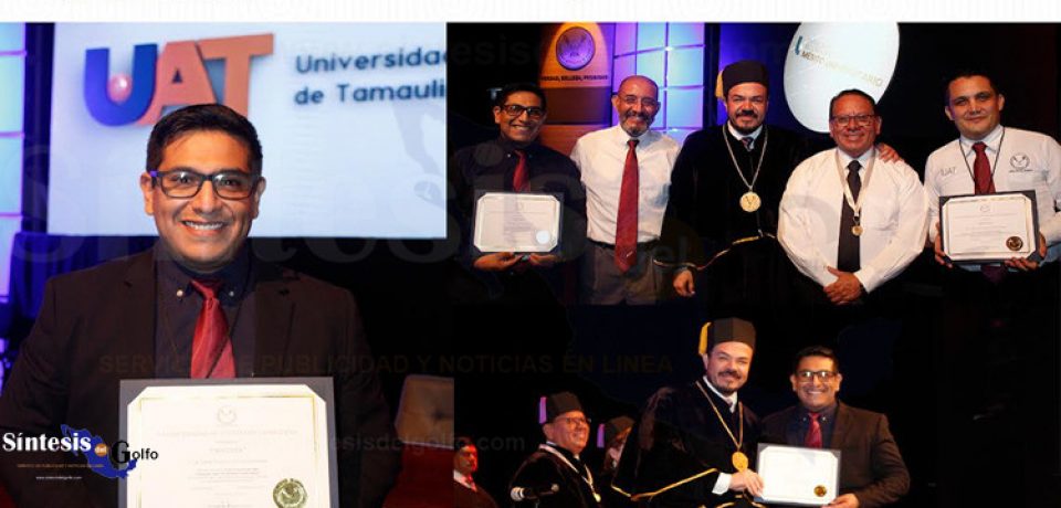 Entrega UAT el Premio Investigador Joven 2022 al Dr. Josué Francisco Pérez
