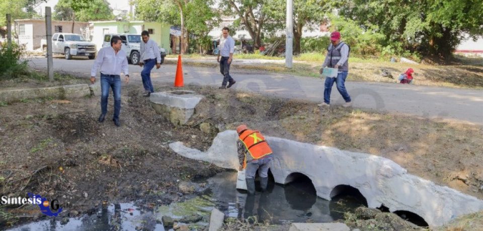 Ni un paso atrás en el mantenimiento de canales de Ciudad Madero