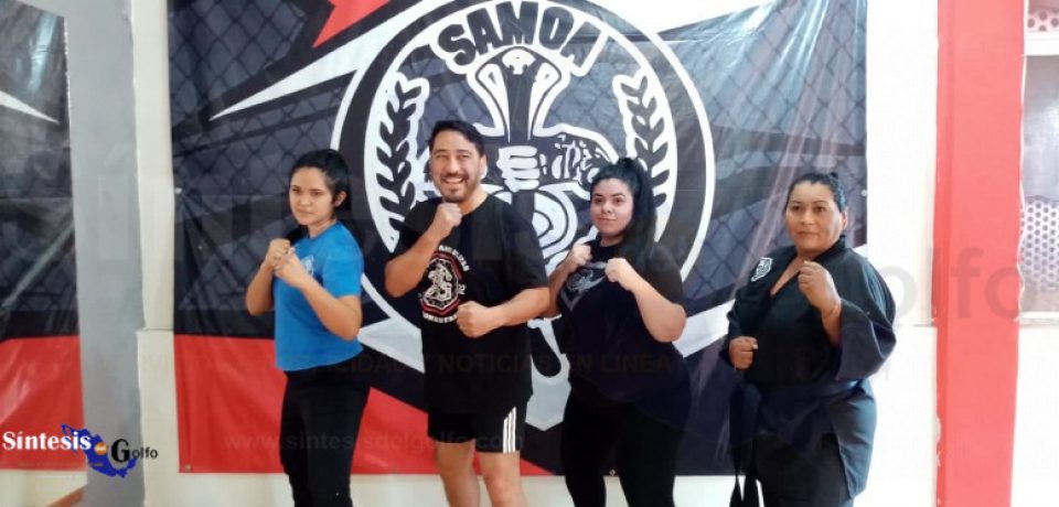 Integrantes de escuela de artes marciales auxiliaron a tres mujeres