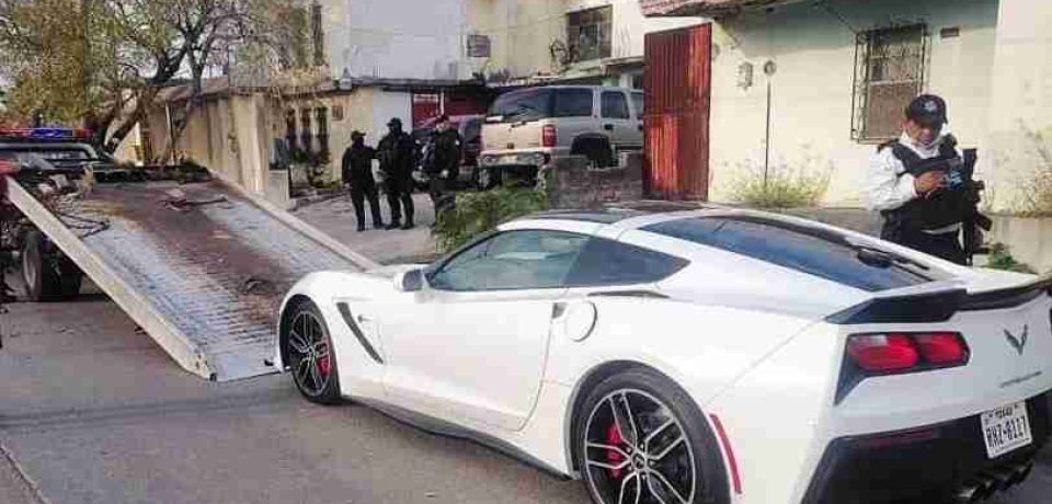 Aseguran un Lamborghini tras operativo en Matamoros