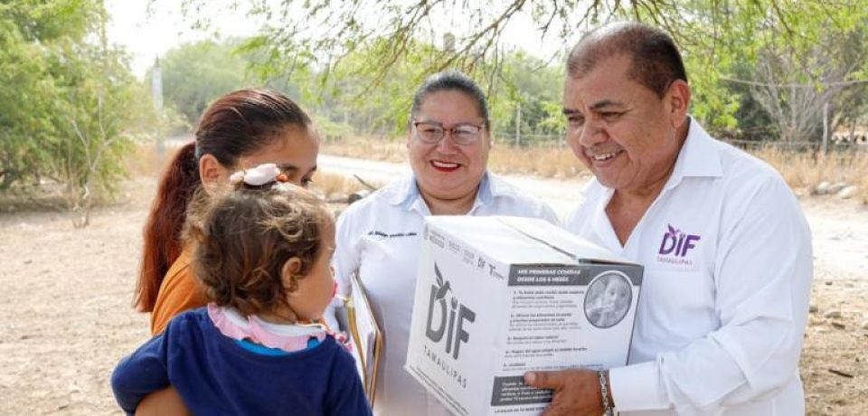 Arranca DIF Tamaulipas humanismo alimentario con entrega de 73 mil despensas