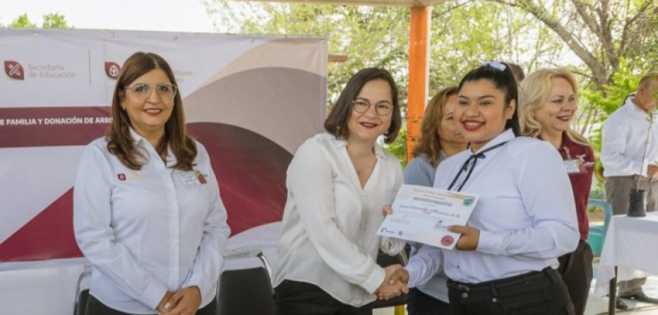 Secretaria de Educación de Tamaulipas recorre escuelas para promover valores cívicos y fortalecimiento comunitario