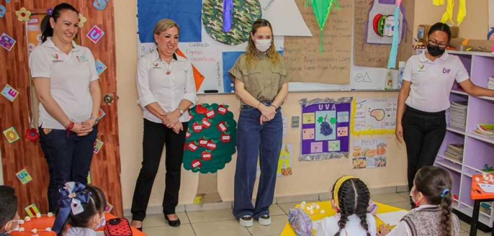 Constatan calidad y atención en centros educativos del DIF Madero