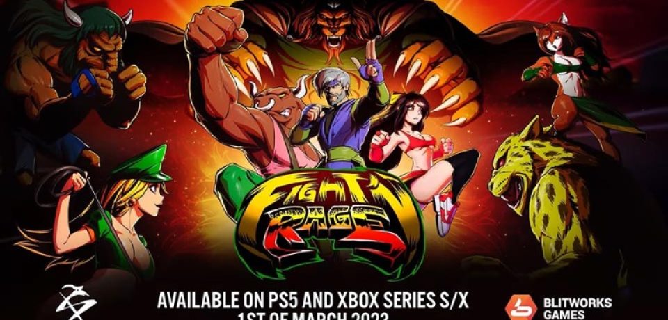 El beat’em up Fight’N Rage se lanza hoy en PS5 y Xbox Series con soporte para 120 FPS